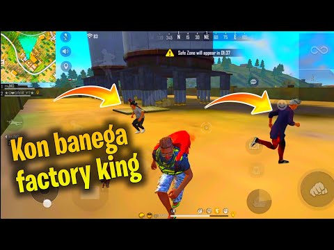 adam become factory king 👑 || adam chacha on factory 🔥 kon banega factory king 👑 #shorts  #ffshorts