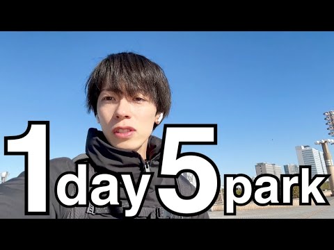 1日でPOTA5公園アクティベートした日。