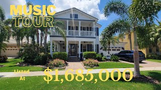 Touring a $1.695 Million Luxury Home in Apollo Beach Florida