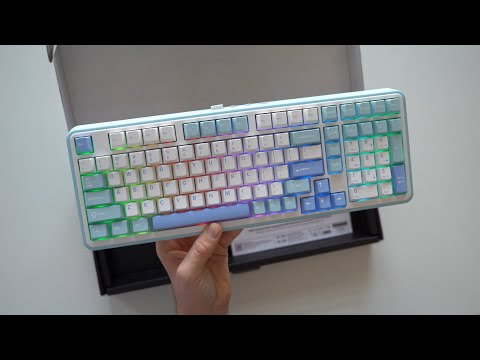 Epomaker TH99 Keyboard Unboxing I Review I Speed I Gaming I ASMR Typing sound test