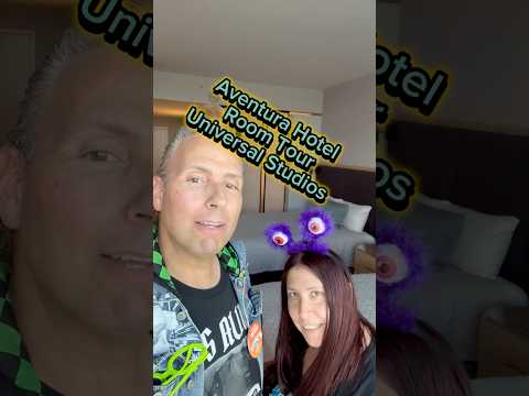 Universal Aventura Hotel Room Tour!! #universal #shorts #disney #vacation #roomtour