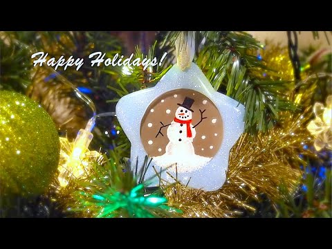 Resin Shaker Christmas Ornament | Watch me Resin | DIY Resin Craft