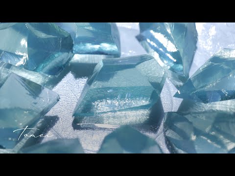 Edible Gems？ Aquamarine Crystal candy.