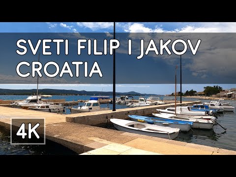 Walking Tour: Sveti Filip i Jakov, Croatia - 4K UHD Virtual Travel