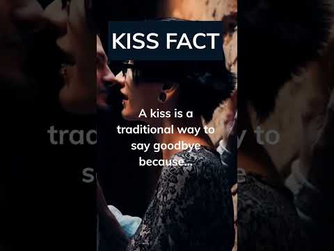 Saying goodbye never felt so good!😍 #Goodbyekisses #kissfacts #shorts