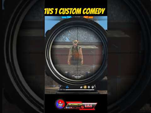 1VS1 CUSTOM BOOYAH 😂🗣️ COMEDY..#status #funny #freefire #gameplay