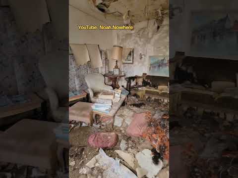 This home has sat untouched & abandoned for the last 20 years...