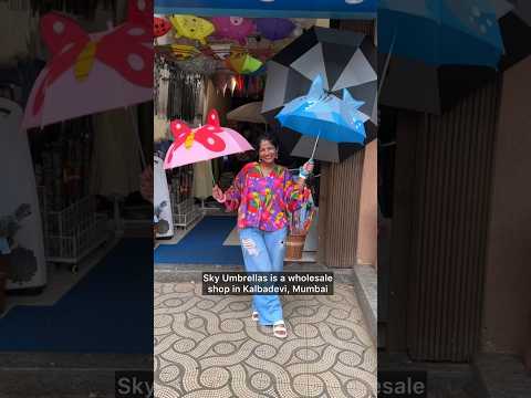 Wholesale UMBRELLA STORE in Mumbai you can’t miss! Cutest & unique umbrellas