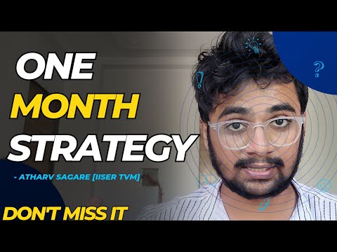 IAT 1 Month Strategy | Last Chance To Improve Your Score | IAT 2024 | IISER Aptitude Test |