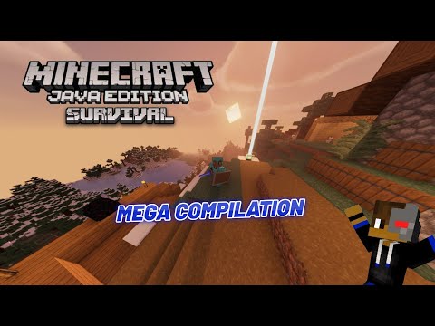 Minecraft Java Edition Survival MEGA COMPILATION!