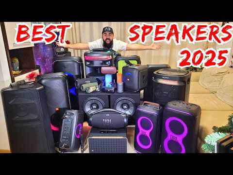 BEST Speakers in 2025 JBL Partybox Ultimate, 710, 1000, LG XL9T, Sony ULT10,  XV900, JBL Boombox 3