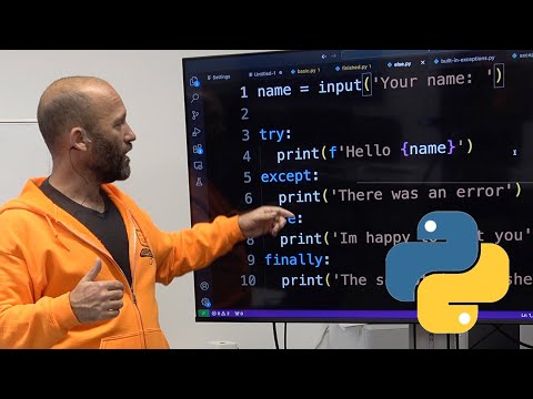 Try Statements in Python (Python Part 12)