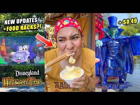 🤯 (ALREADY?!) NEW 2024 HALLOWEEN TIME At Disneyland UPDATES! | Rides, Merch, New Food Hacks + MORE!