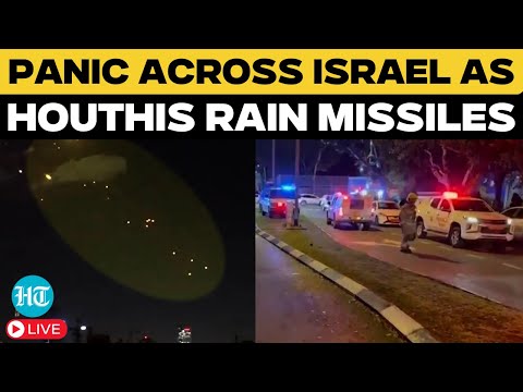 LIVE: Israelis In Panic As Houthis Launch 3rd Massive Attack Within Hours, IDF Clueless? | Iron Dome