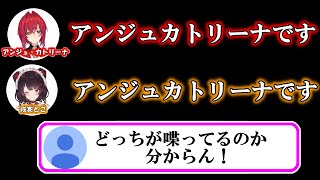 寝起きの声が似すぎてて視聴者を混乱させるとこアン【にじさんじ/切り抜き/アンジュカトリーナ/戌亥とこ/2019/5/3】