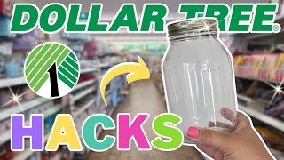 GENIUS 🤯 Dollar Tree DIY Crafts Using Mason Jars