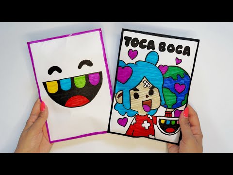 The Best Toca Boca Blind Bag Unboxing❌ Paper diy ASMR