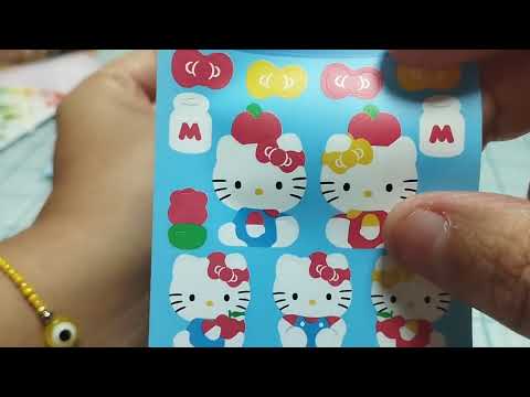 Llegaron cositas de #aliexpress - #sanrio #stickers #unboxing