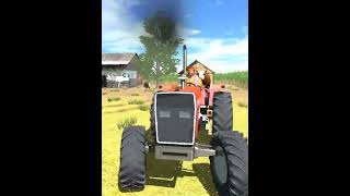 indian tractor driving 3d gameplay #Shorts