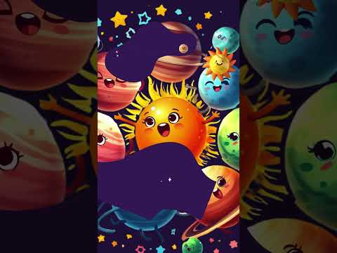 The Planets Song: A Fun and Educational Journey Through Space! #childrensmusic #nurseryrhymes  #cute