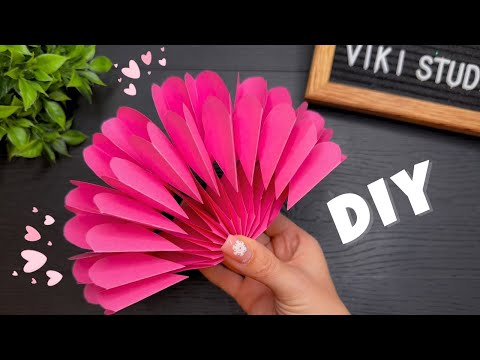 Amazing Paper Decorations Paper Craft Ideas Valentines Day