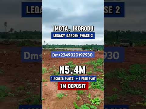 Discover The Most Affordable Luxury Deal In Legacy Garden ,Ikorodu