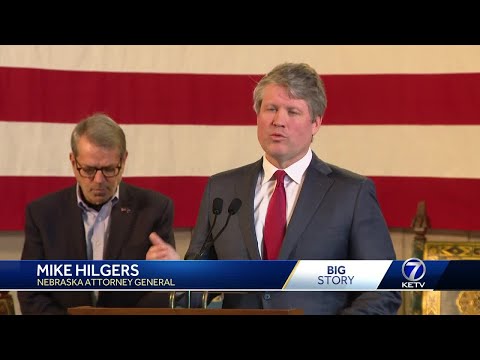 Nebraska's governor, attorney general and several state senators announce four bills aimed at pro...