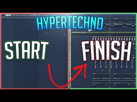 How To Make Hypertechno From Start To FULL Track [fl studio tutorial]