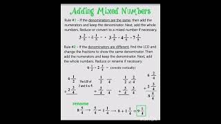 ADDING MIXED Fractions#SHORTS#VIRAL#TRENDING#MUSTAHEED MATHS CHANNEL