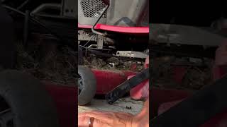 Mower Deck Woes: Fixing a Broken Bracket - DIY Repair Guide