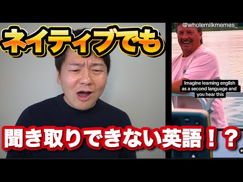 ネイティブでも聞き取りできない英語がすごすぎるw 【発音解説】