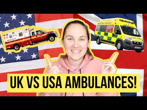 why are UK and USA ambulances different colors? // + sirens, cost, and more!