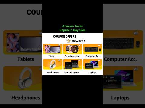 Amazon Great Republic Day Sale COUPON OFFERS available, links in description, subscribe for more.