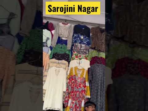 Sarojini Nagar Dresses 200Rs #delhimarket #youtubeshorts #ytshort #shorts