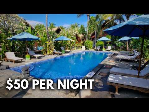 Gili Air (Resort) Hotel Tour: Turtle Beach Hotel