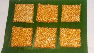 Til Chikki Recipe - jaggery Bar candy Making Skills Recipe | Makar Sankranti  Recipe