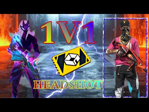 1V1 HEADSHOT FREE FIRE SHORT VIDEO #1v1 #headshot #shortsvideo