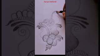 #mehendiart  #mehendidesign #pancildrawing  #newmehendi #mehandi  #shorts