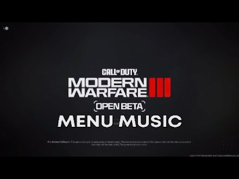 Modern Warfare III Open Beta - Menu Music