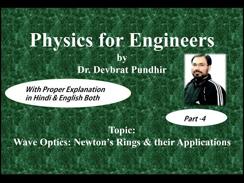 Newtons Rings & Applications & Need of Extended Sources