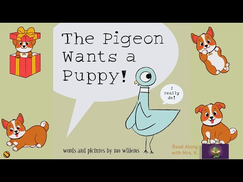 THE PIGEON WANTS A PUPPY by Mo Willems read aloud | Bedtime stories | Kindergarten | Storytime