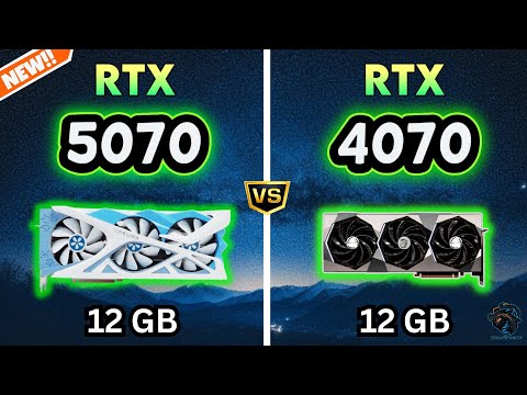 RTX 5070 vs RTX 4070 - Nvidia's NEW DRAMA!  -  Test in Games