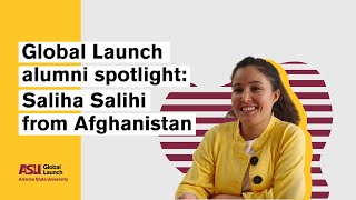 Inspired to make a difference in global education | The journey of Global Launch alum, Saliha