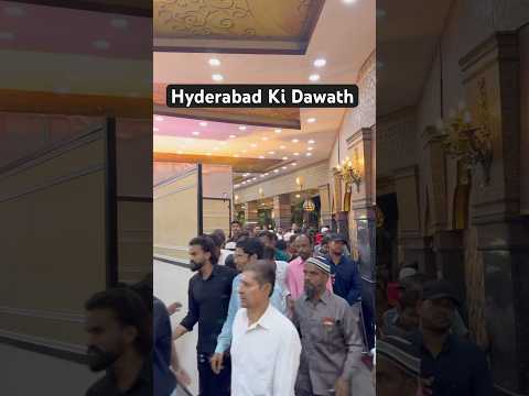 Hyderabad Ki Dawath Premium Catering Services #viralvideo #ytshorts #shortsvideo