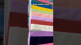 Pure kota cotton palen saree / manufacturer / #kotasaree