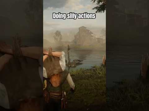 Silly goose #rdr2 #funnymemes #goofy #piñacolada