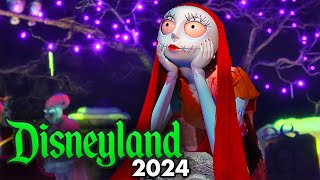 Haunted Mansion Holiday 2024 - Disneyland Nightmare Before Christmas Ride [4K60 POV]