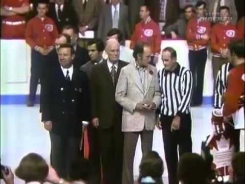 1972 Summit Series - Game 1, Puck Drop