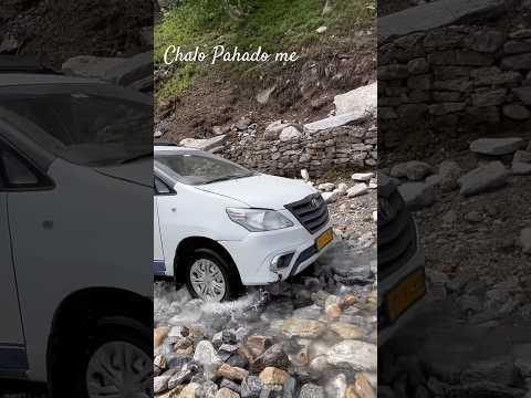 Bad roads no problem #innova #toyota #travel #tourism #subscribe #youtuber #explore #spiti #himachal