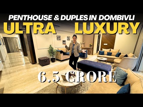 ULTRA LUXURY Penthouse Duplex in Dombivli | Lodha Palace with Golf Course View